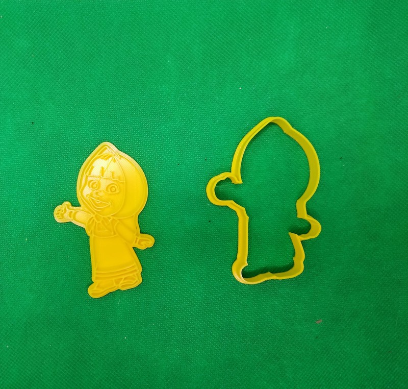 Masha & the Bear Cookie Cutter Cookie Molds & Molds gallery