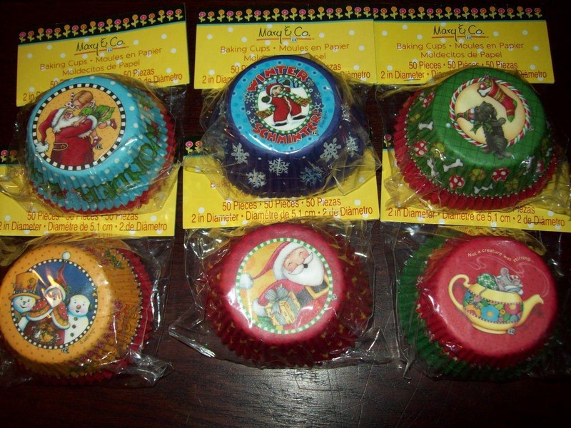 New 3 PACKS of 50 ea = 150 Mary Engelbreit 2″ Cupcake Paper Muffin Baking Cups