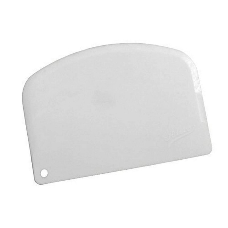 Single Bowl Scraper White