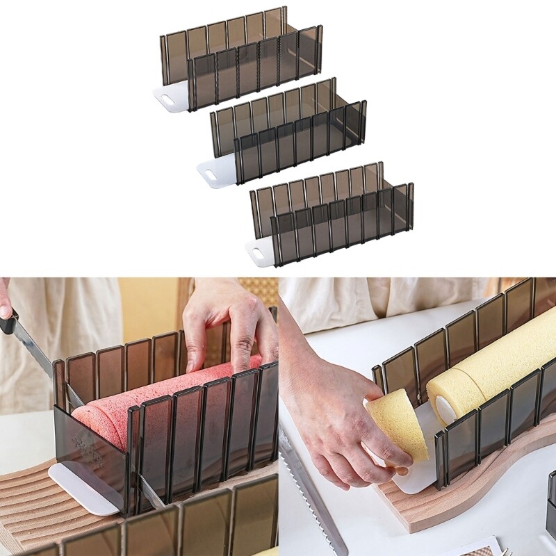 Practical Cake Roll Cutter Convenient Uniform Division Molds Slicer Cutter gallery