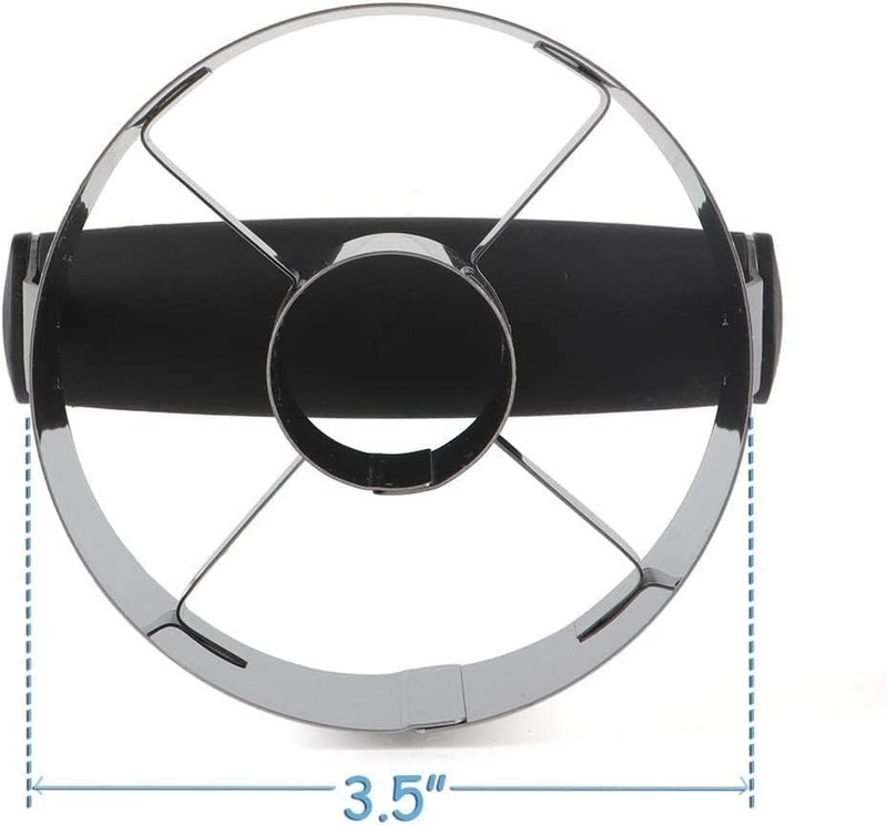 Cortador de donas, cortador de donas de acero inoxidable de 3,5 pulgadas gallery