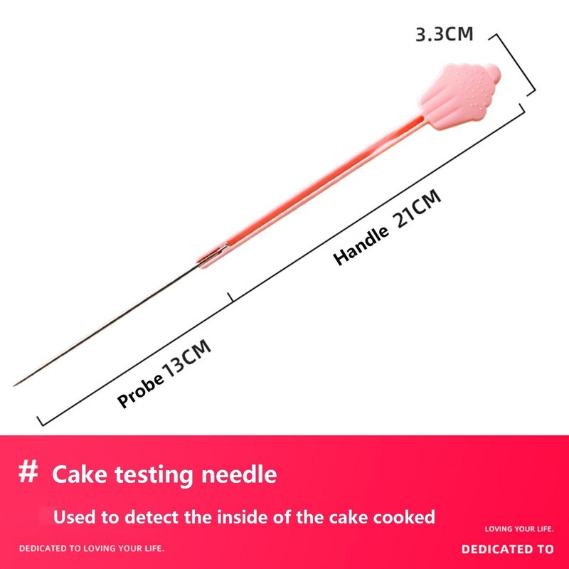 2x Cake Testers for Baking Doneness Reusable Kitchen Auxiliary Baking Tools