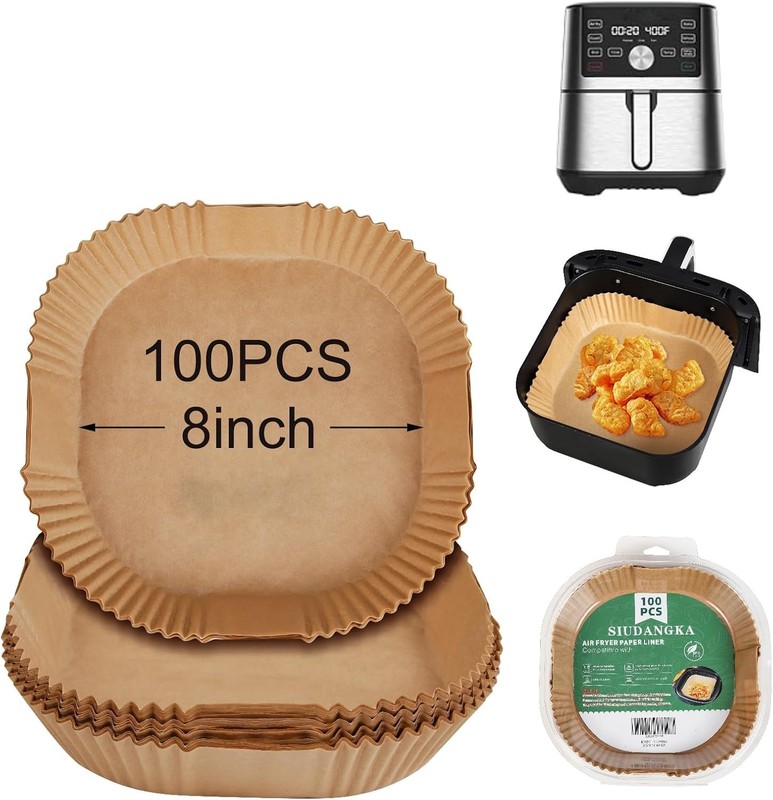 Air Fryer Liners disposable for Plus 6QT XL Air Fryer,