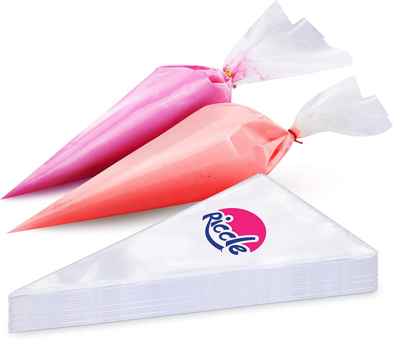 Disposable Piping Bags 12 Inch - 100 anti Burst Pastry Bags - Icing Piping Bags gallery