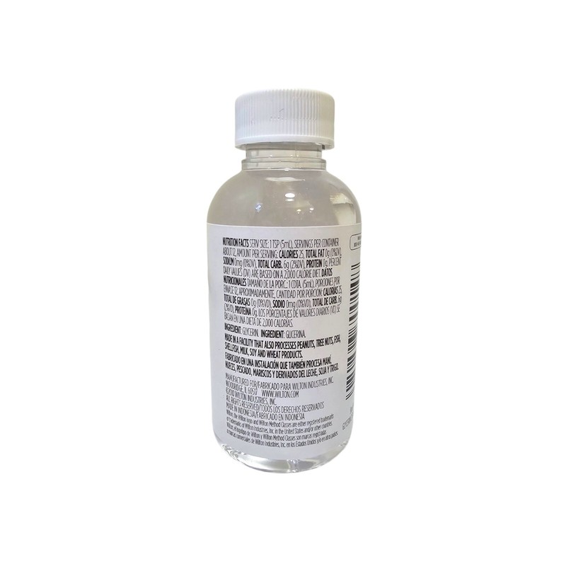 Wilton Food-Grade Vegetable Glycerin - 2 fl oz / 59ml - Made In USA gallery