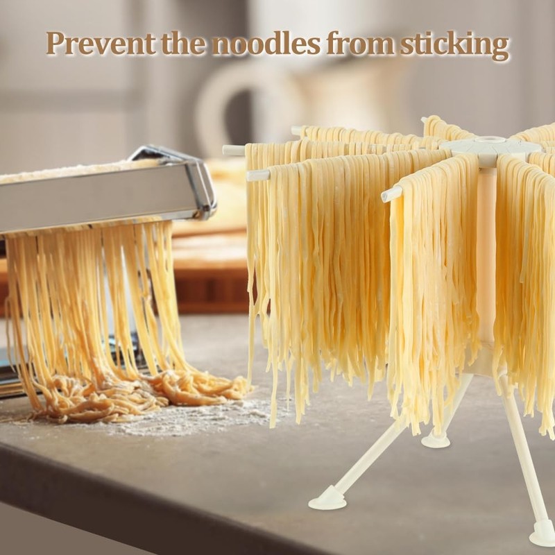 Ourokhome Collapsible Pasta Drying 7.8 inches (H) x 3.5 (W), White gallery