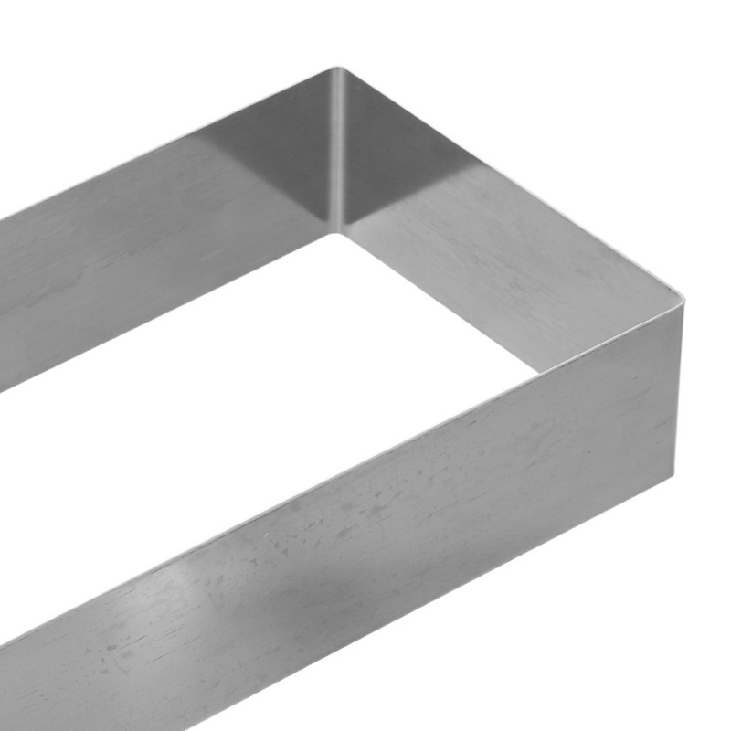 Rectangular Stainless Steel Cake Mold for Home Use Mousse Pastry Baking Pan gallery