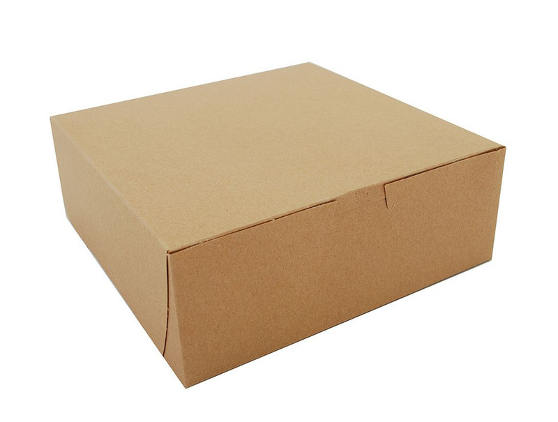 0953K 9X9X2.5 Southern Champion Kraft Cake Box (250/cs)