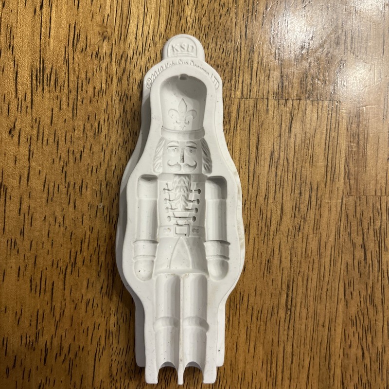 Katy Sue Silicone Mold SMALL NUTCRACKER For Cake Decorating & Crafts 4.5”x 2” gallery