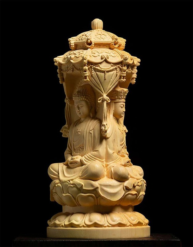 Resin, plaster, candle, soap mold 3 Face Buddha mold gallery