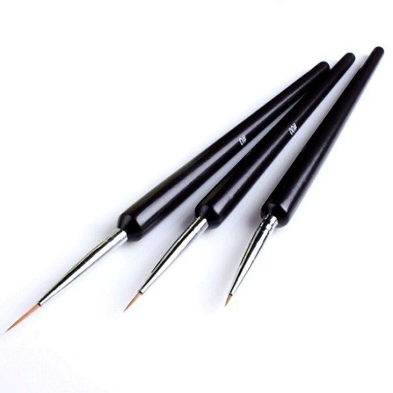 3pcs Cake Decorating Brush Set Food Paint Icing Cupcake Sugarcraft Cake Decor…