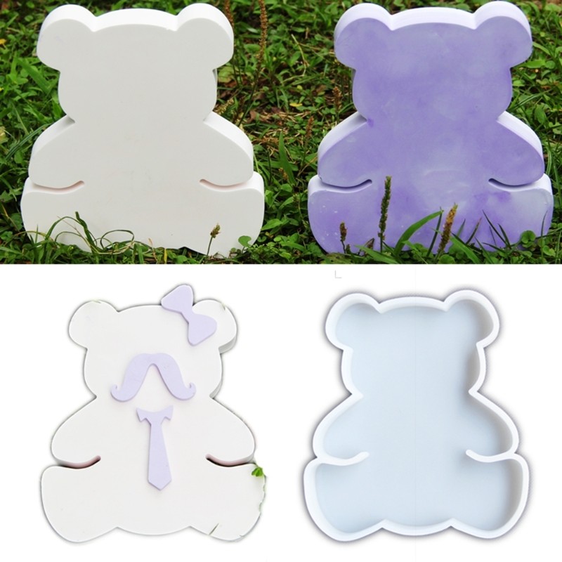 Bear Silicone Fondant Mold for Chocolate Cake Decoration gallery