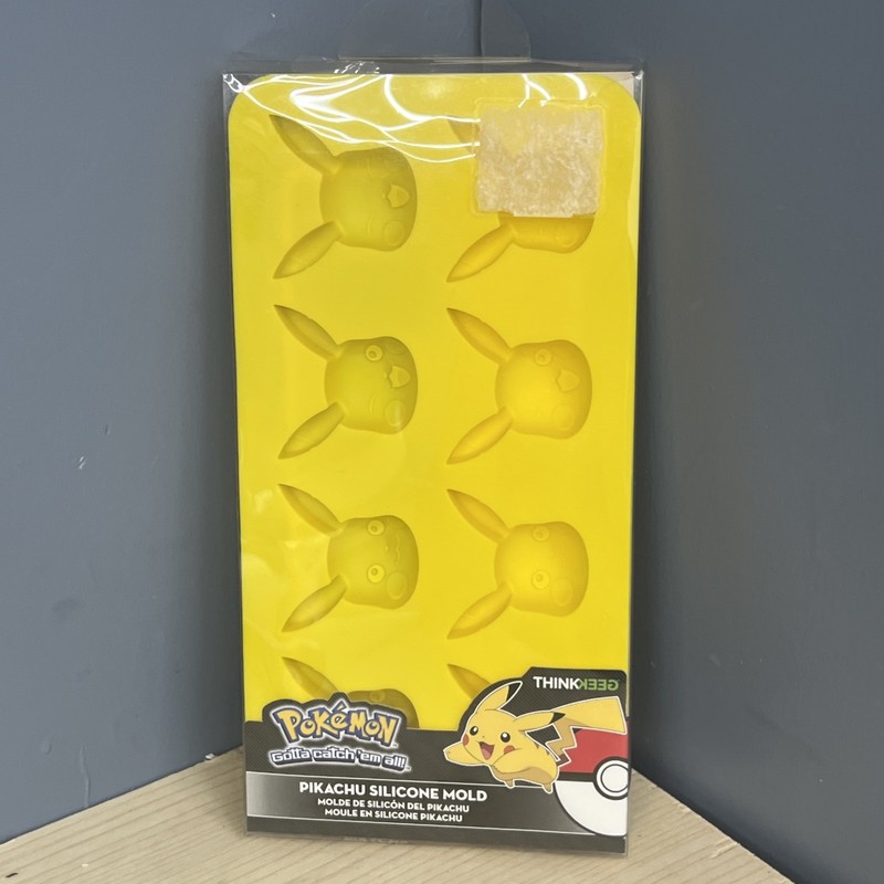 Pokémon Pikachu Silicone Mold Tray 8 Molds 4 Unique Expressions