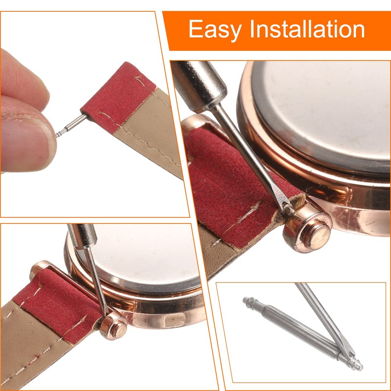 Spring bar 19mm x1.5mm 10pcs for watches with tool gallery