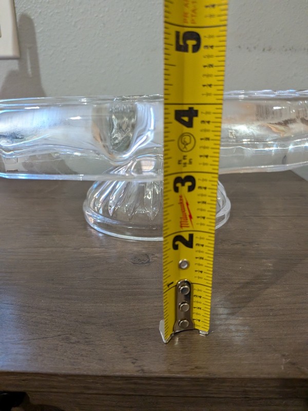 12 " GODINGER SHANNON FOUR IN ONE CRYSTAL CAKE DOME / PUNCH BOWL / SERVER gallery