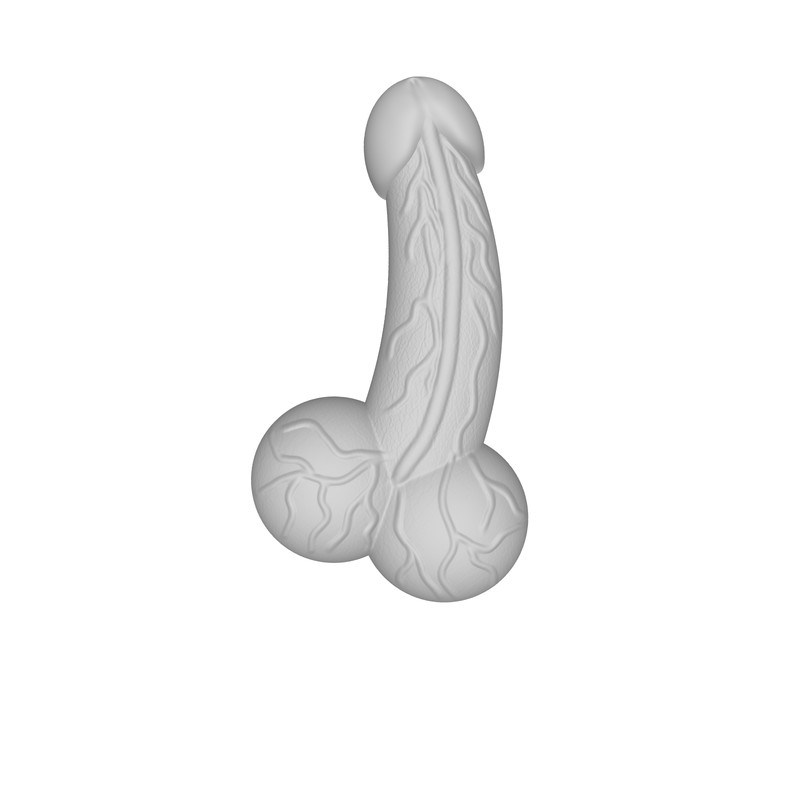 Mold for chocolate "3D penis 5in". Plastic mold for chocolate confectionery gallery