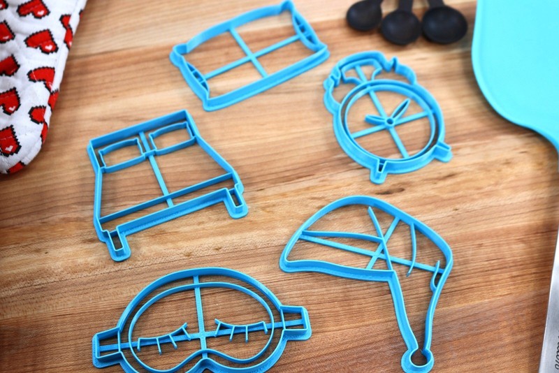 Bedtime Cookie Cutters - Clock Cookie, Bed Cookie, Pillow Cookie, Sleep Mask gallery