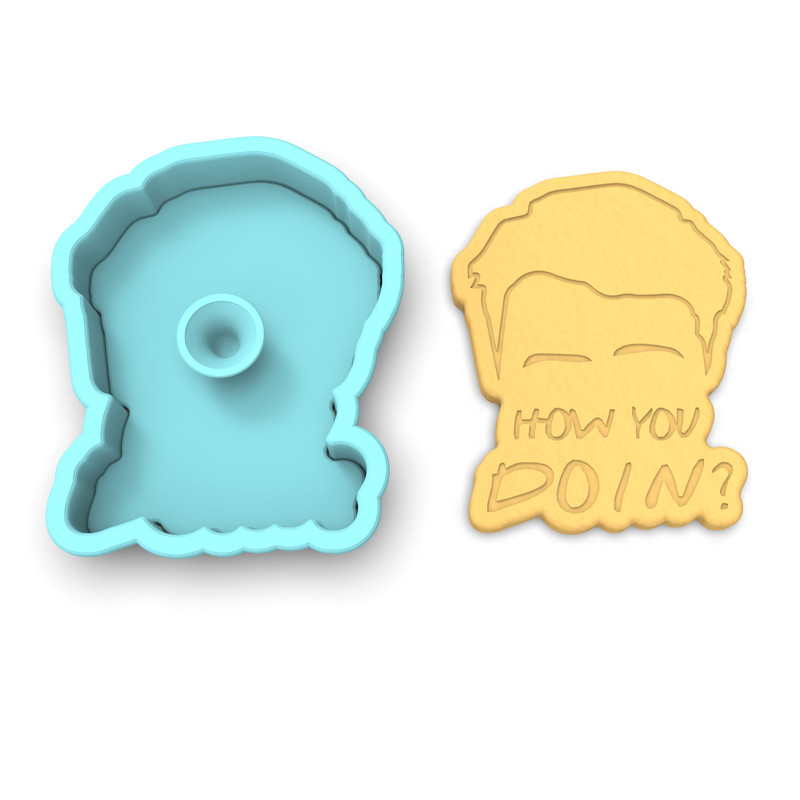 How You Doing Cutter & Stamp #1 | Television Show TV Monica Rachel Joey Ross gallery