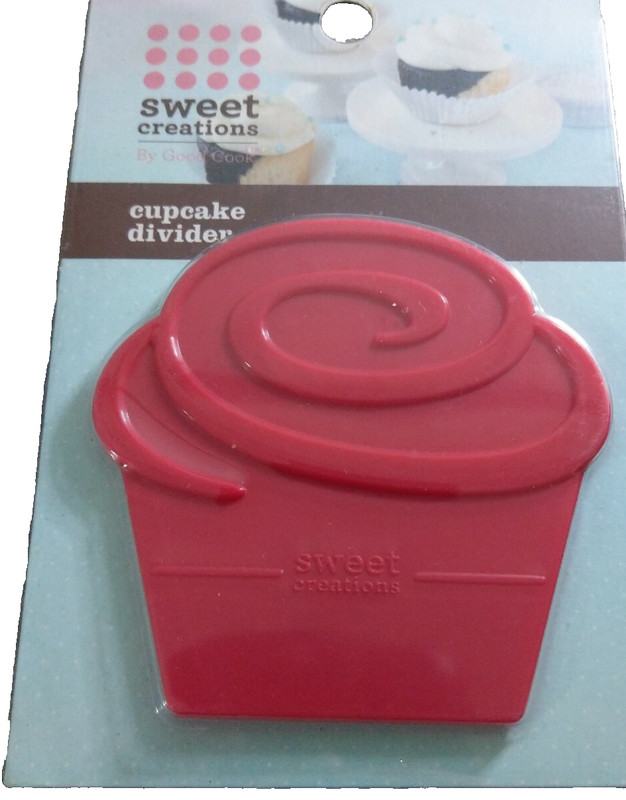 Red Cupcake Divider By Sweet Creations, Bradshaw inc.-Brand New-SHIPS N 24 HOURS