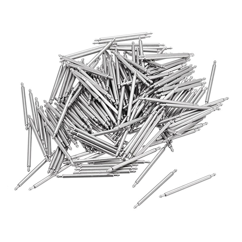 21mm Watch Strap Pin 1.5mm Dia Stainless Steel Single Flanged 200pcs
