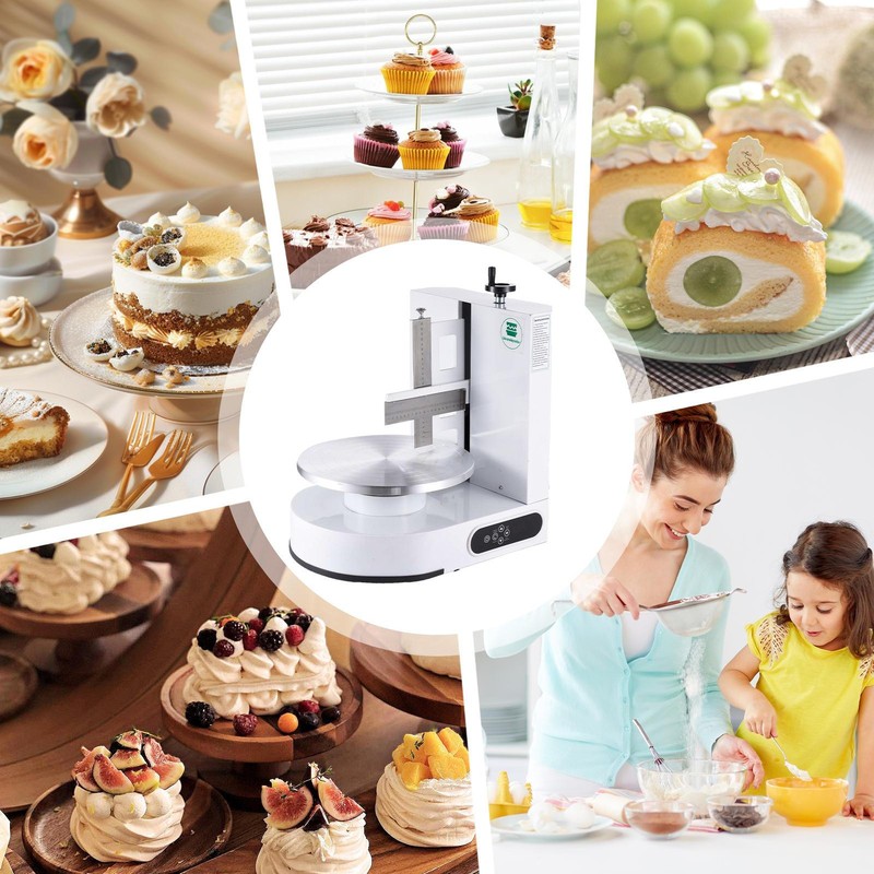Automatic Cake Cream Spreading Machine Cake Icing Coating Spatula Spreader gallery