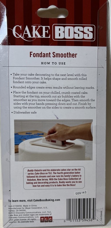 Cake Boss Fondant Smoother New item #59456 gallery