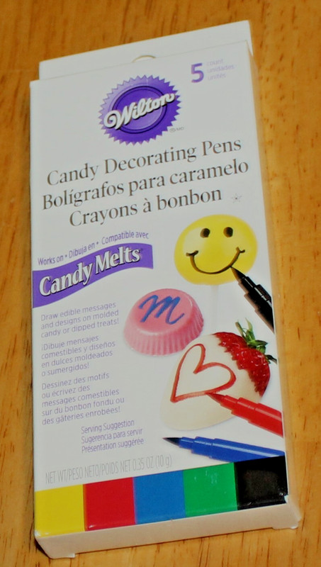 Wilton ~ CANDY DECORATING PENS – Set of 5 #609-130 – New, Unopened