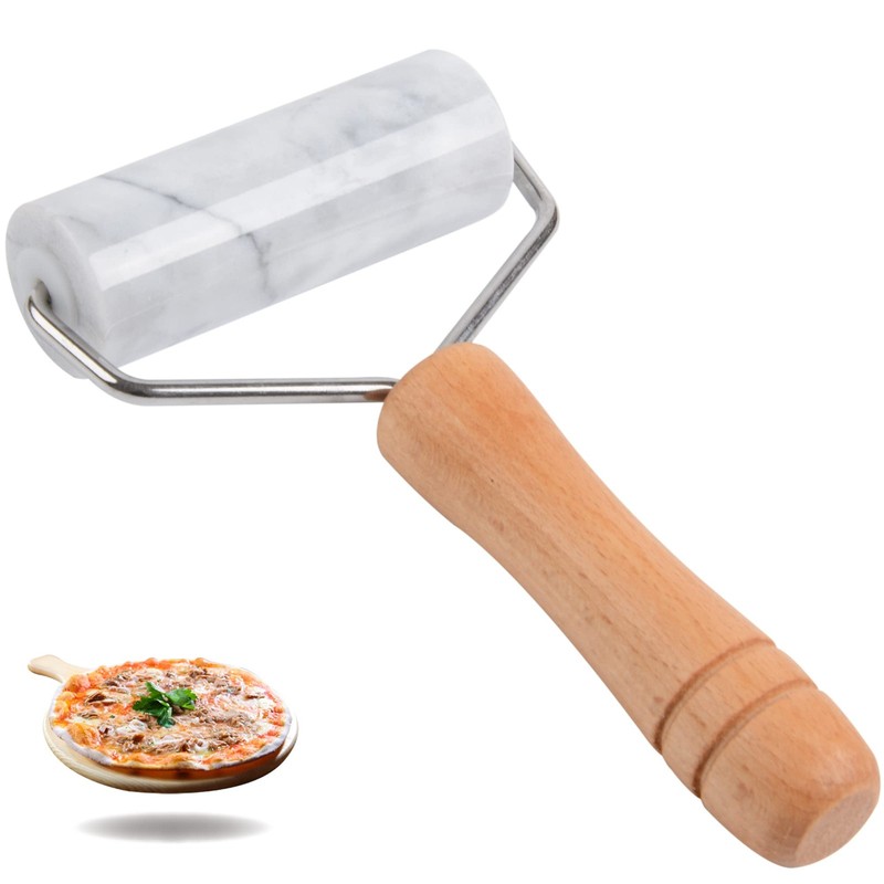 Small Marble Rolling Pin Pizza Roller, Marble Dough Roller Non-Stick T-, For …