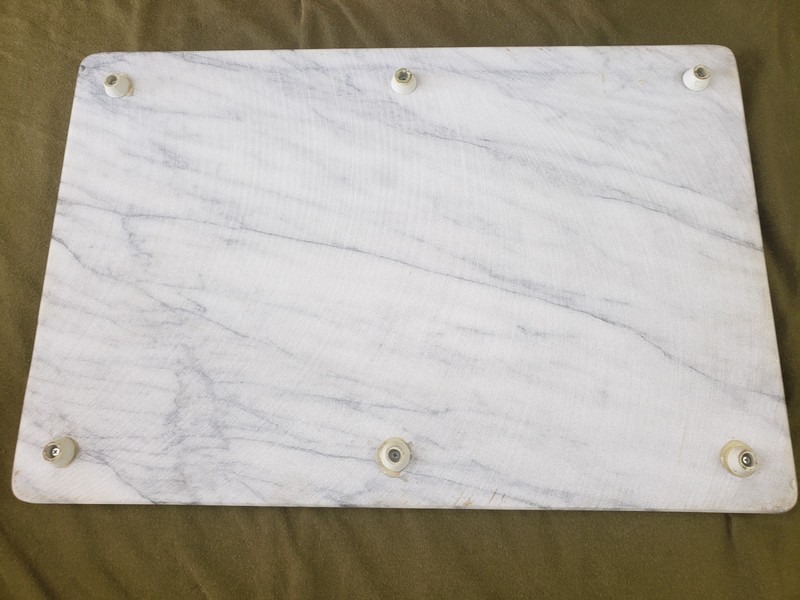 Marble Pastry Board and Matching Rolling Pin Set - Boxed Riva Designs gallery