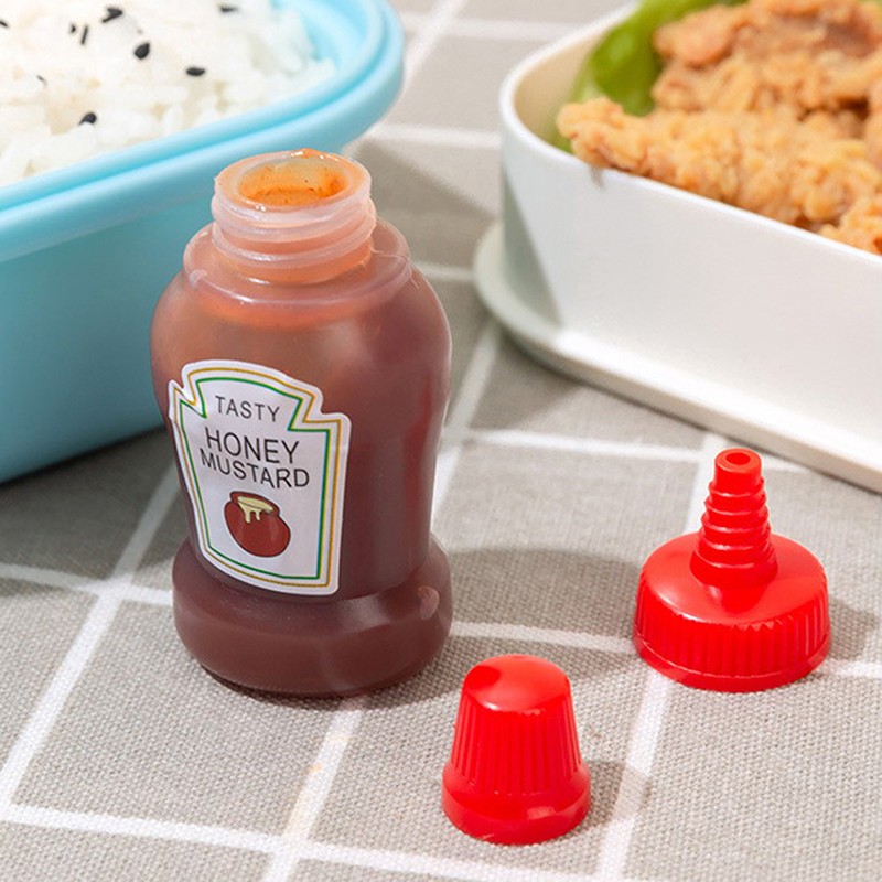 Mini Portable Small Sauce Container Tomato Gravy Salad Dressing Oil Bottle gallery