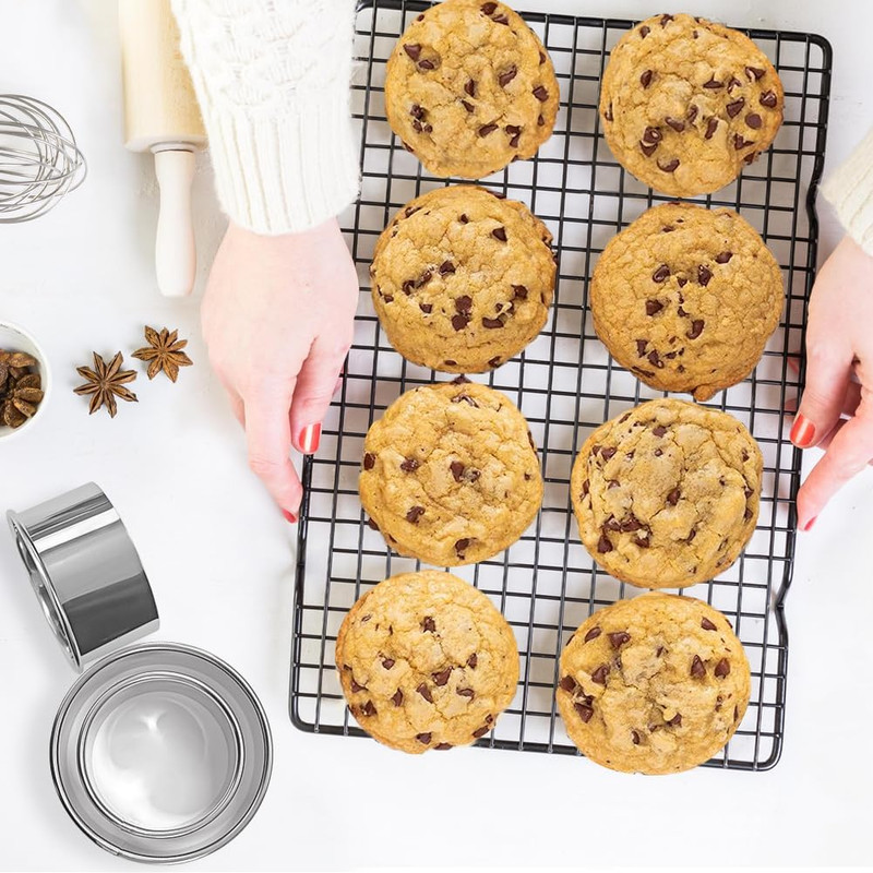 Circle Biscuit Cutter Set –Stainless Steel Baking Supplies for Effortless round gallery