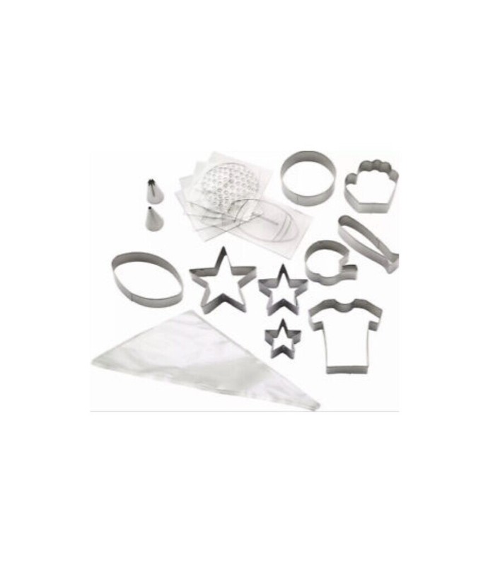 Cake Boss Sports FOOTBALL Cake Kit 28-piece Decorating Kit Cake Superbowl gallery