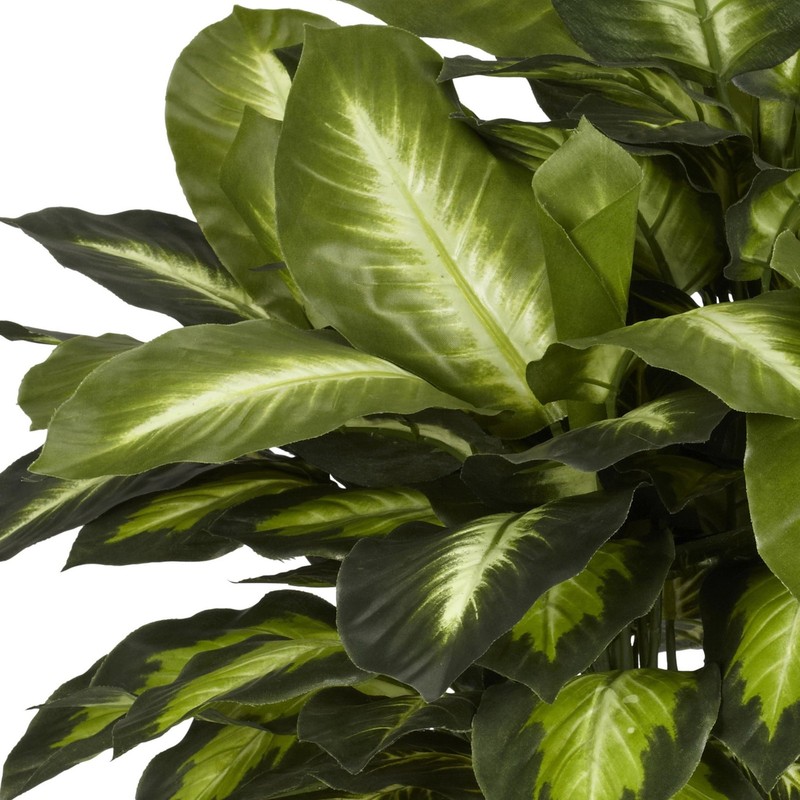 Nearly Natural 24In Dieffenbachia Artificial Plant Faux Greenery Decorative gallery