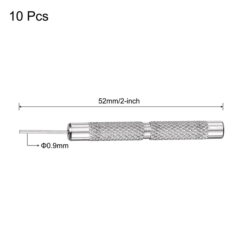 Watch strap pin punch 0.9mm slide repair tools 10pcs gallery