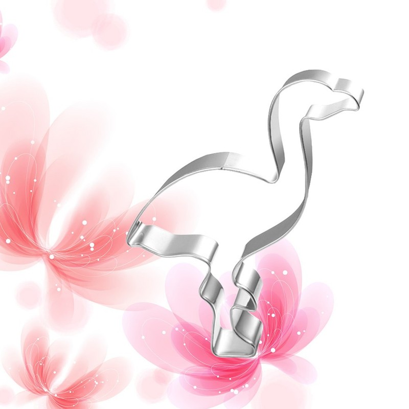 Baking Mold Silver Flamingo Shape For Diy Lovers Baking 1Set 4.1x3.6x0.4in gallery