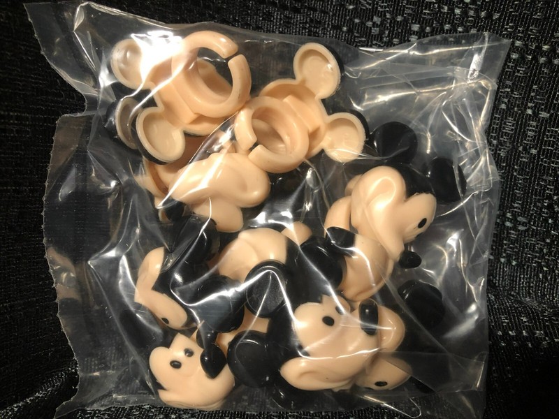 Deco Pac Disney Mickey Mouse cupcake ring decoration set / 12 ct