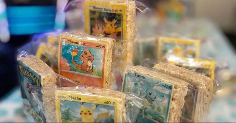 9 edible pokemon cards, cakes, cookies, rice krispy treats, pre cut wafer paper gallery