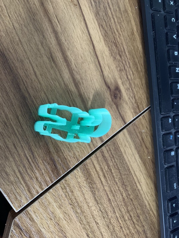Cat Butt Cookie Cutter 3D Printed Plastic