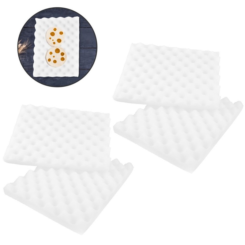 4 Pcs Paste Shaping Mat Sponge Pads Fondant Cake Decoration Sugar Flower gallery