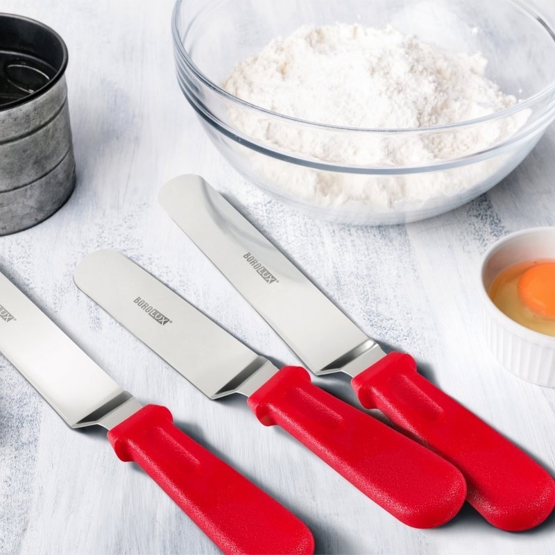Cake Decorating Spatulas Set of 3 - Stainless Steel Icing Smoother & Frosting Kn gallery