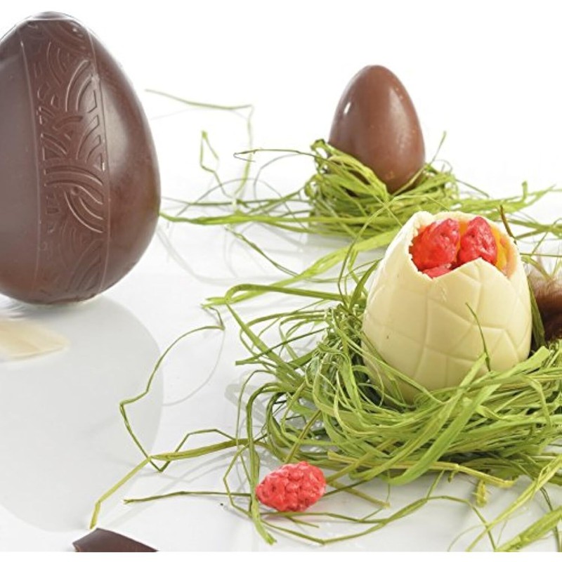 Chocolate and Candy Egg Kit - Heat Resistant - Easy to Use - Includes Brush gallery