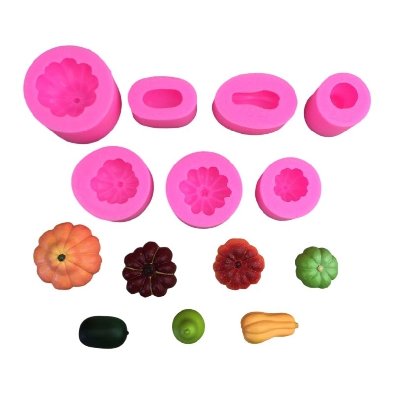 7 Shape Silicone Molds Nonstick Crafting Practical Kitchen Baking Essential gallery