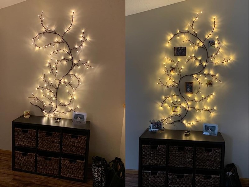 Lituplife 2Pcs Enchanted Willow Vine Lights For Home Decorflexible Diy Lighted gallery