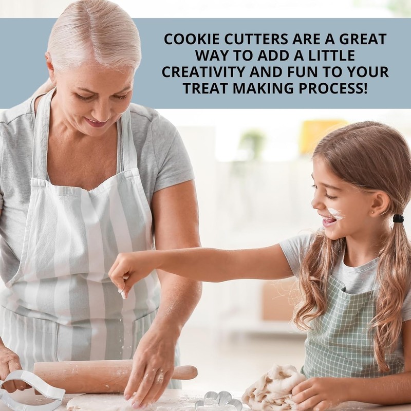 Pack of 7 Butterfly Cookie Cutter Set – Stainless Steel Cookie Cutters Dragon gallery