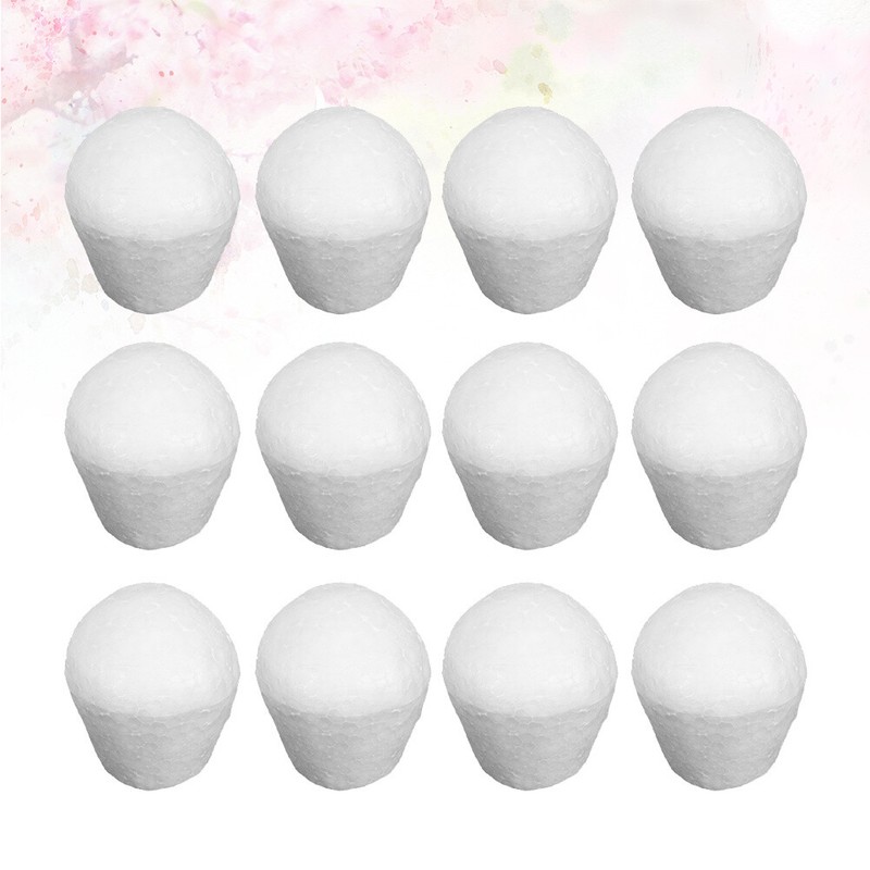 Cupcake Foam Shapes Christmas Cake Dummy Diy Christmas Craft Polystyrene Balls gallery