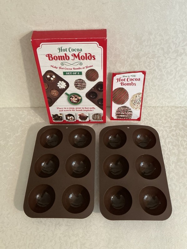 Set of (2) Hot Cocoa Bomb Molds