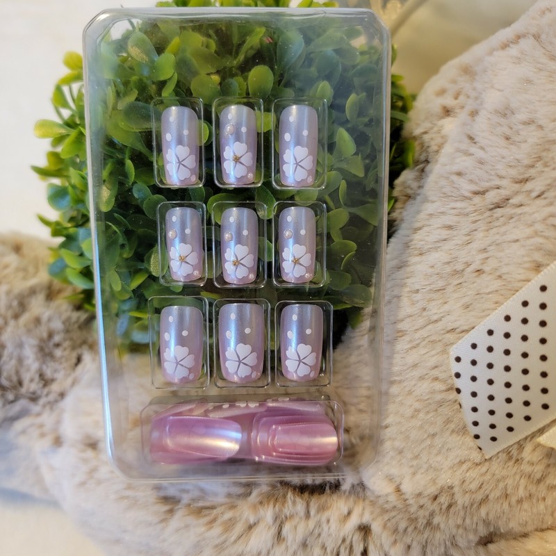 4×Nails Tips Flower (Lot 4 Color) gallery