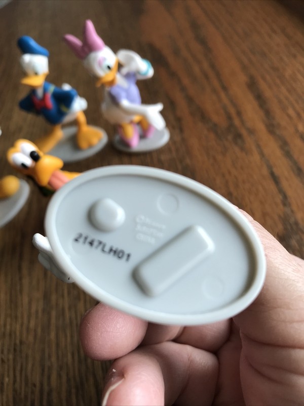 Lot Of 5 Disney Just Play Figures Mickey Minnie Donald Daisy Pluto Cake Toppers gallery