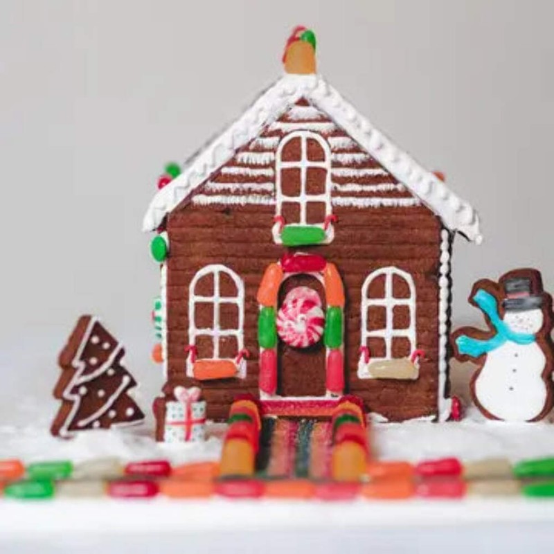 Pre Built Gingerbread House Kit | Handstand Kitchen