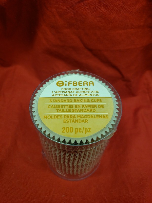 Gifbera Rose Gold Foil Cupcake Liners Standard Baking Cups Muffin Wrappers 200Ct